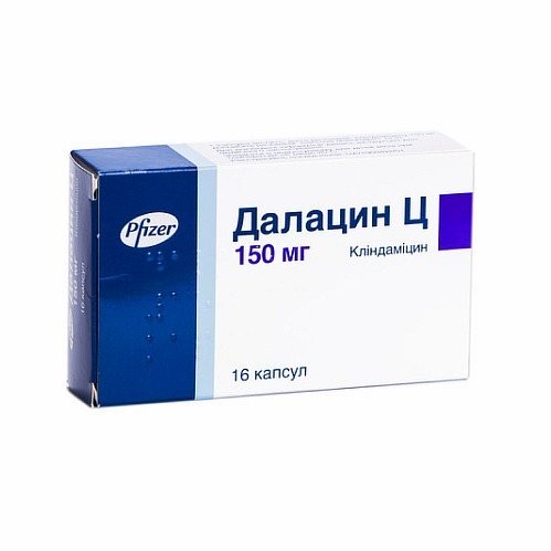 Далацин Ц капсулы по 150 мг, 16 шт.