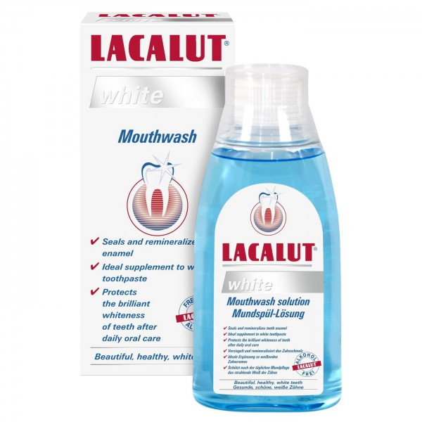 Lacalut (Лакалут) Вайт ополаскиватель для полости рта, 300 мл