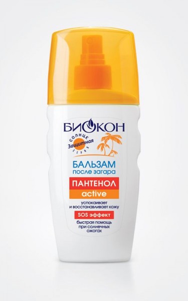 Бальзам после загара БИОКОН "Пантенол-актив", 160 мл