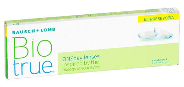 Контактные линзы Biotrue ONEday For Presbyopia H +00.50, 5 шт.