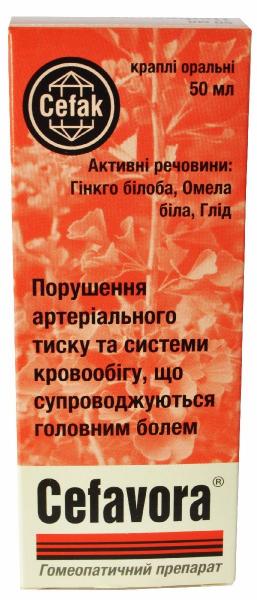Цефавора 50 мл капли