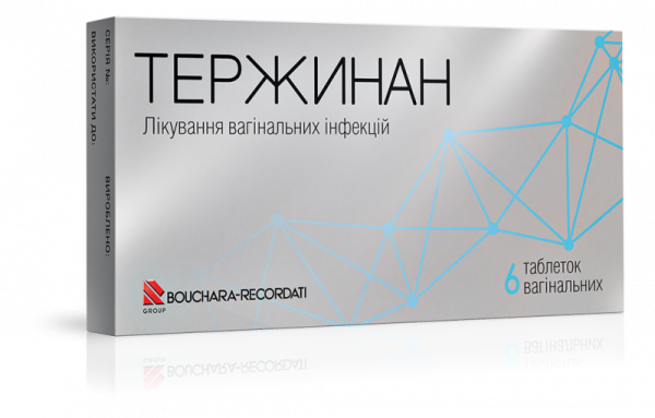 Тержинан таблетки, 6 шт.