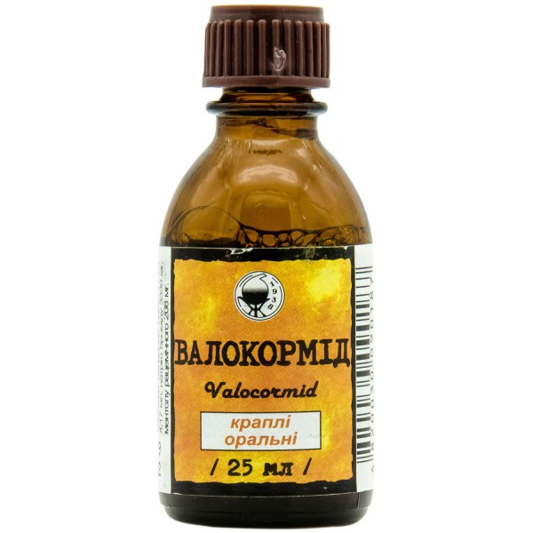 Валокармид капли, 25 мл